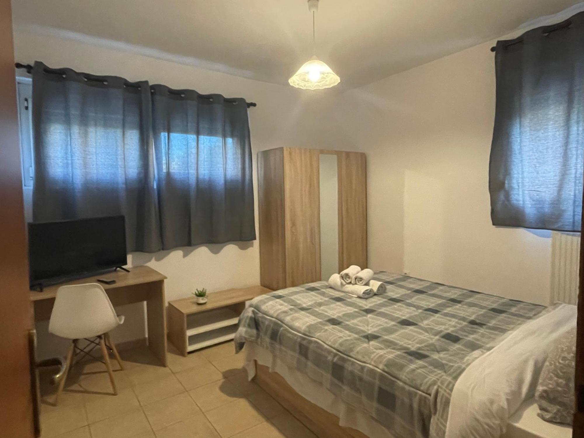 アレクサンドルポリスSemi-Basement 250M From Sea, Nea Chiliアパートメント エクステリア 写真