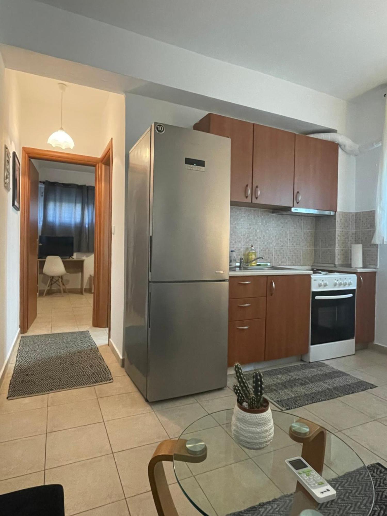 アレクサンドルポリスSemi-Basement 250M From Sea, Nea Chiliアパートメント エクステリア 写真